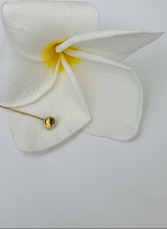 Personalized Disc Threader Earring