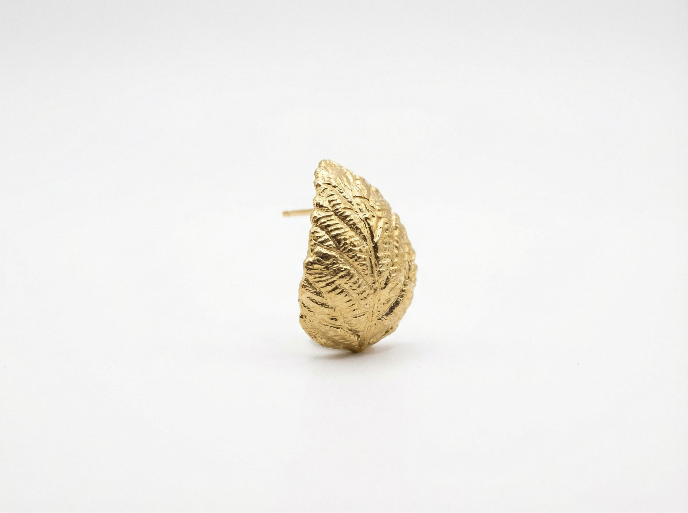 Botanical Leaf Stud Earrings